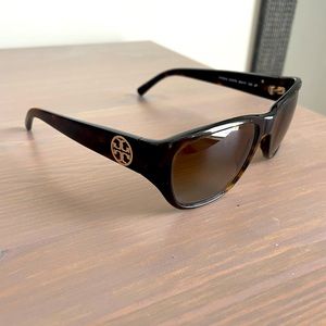 Tory Burch Polarized Tortoise Sunglasses
